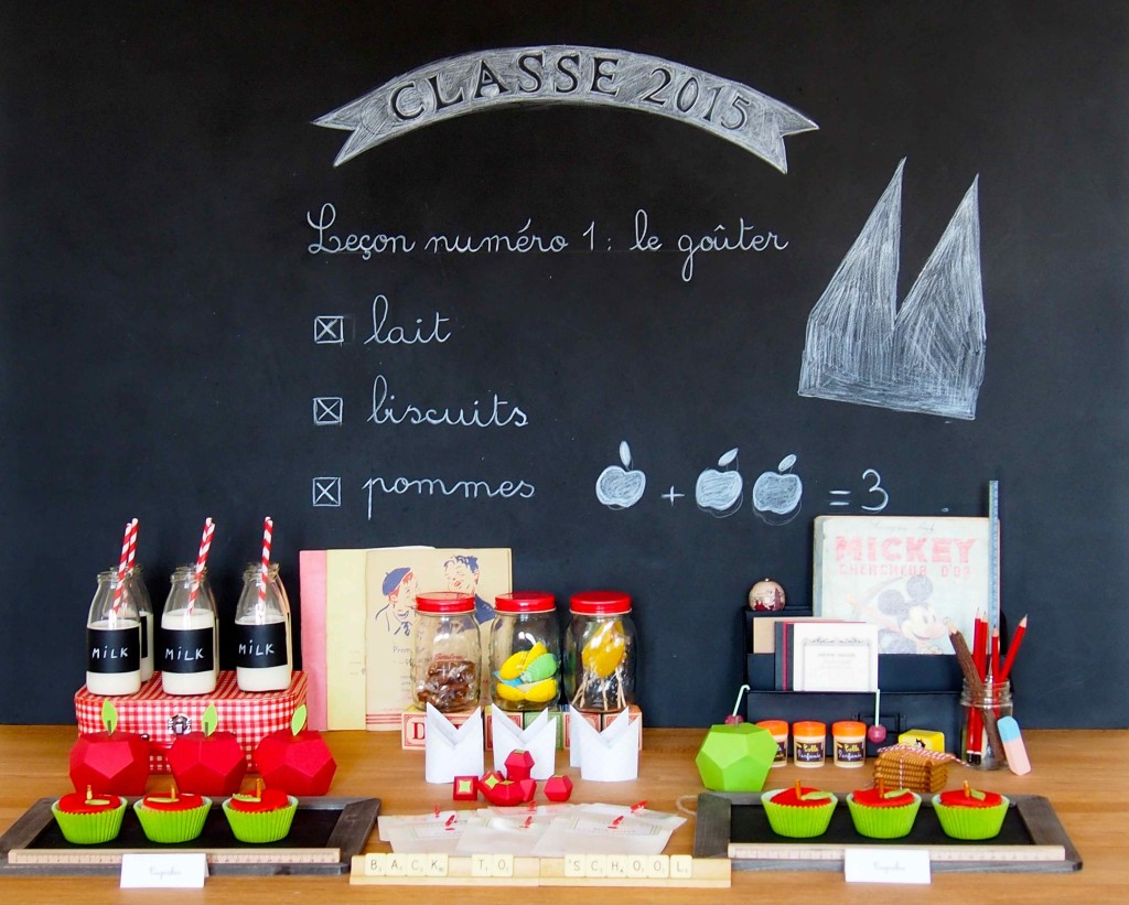 sweet table école