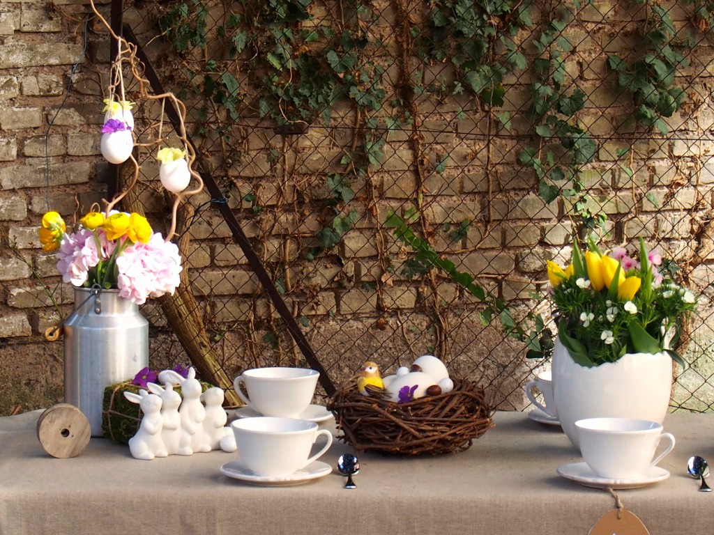 décoration de table rustique