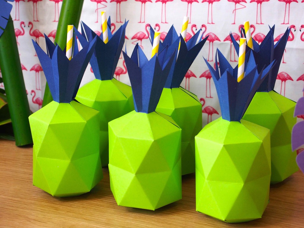 ananas en papier