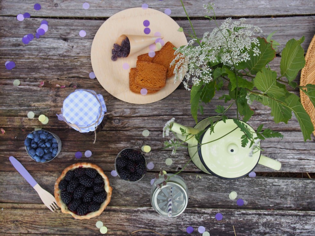 décoration de table pour goûter d'été