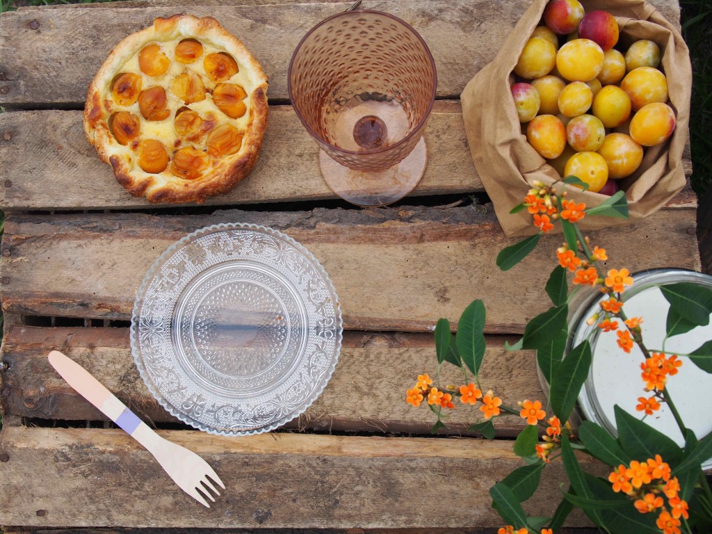 tarte aux mirabelles verger