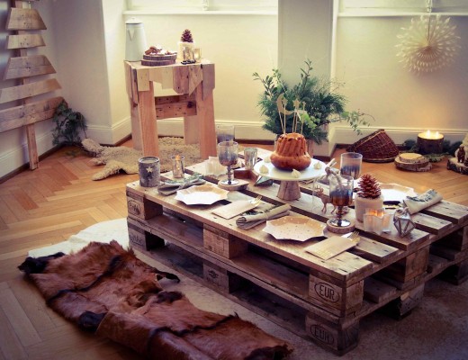 table rustique chic