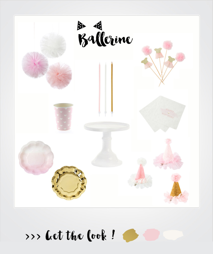 anniversaire ballerine