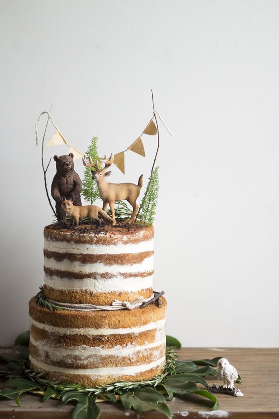 cake topper animaux