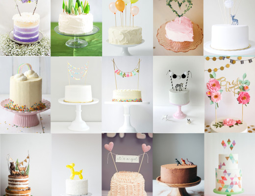 idées cake toppers