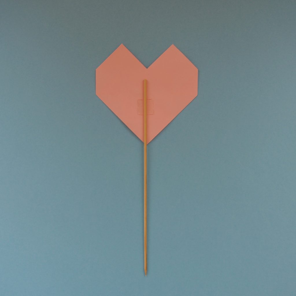 coeur-cake-topper
