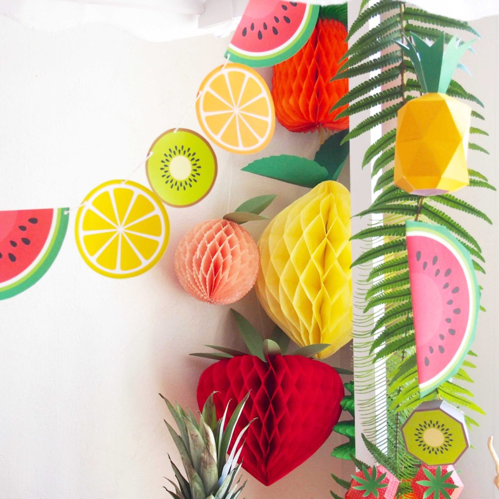 guirlande-en-papier-fruits