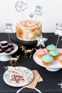 cake-topper-animaux-foret