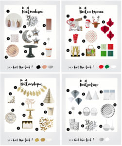 Idées de décoration de table noël et fêtes