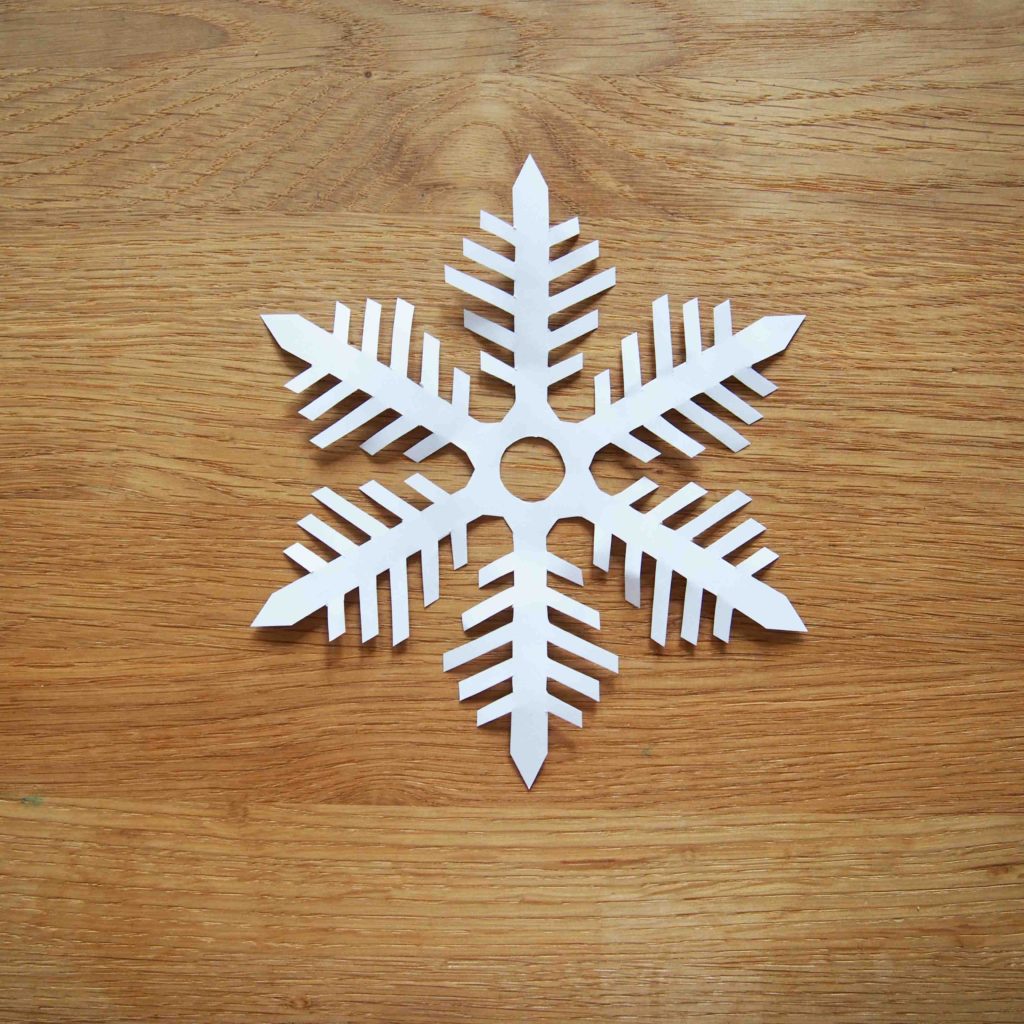 flocon de neige tutoriel