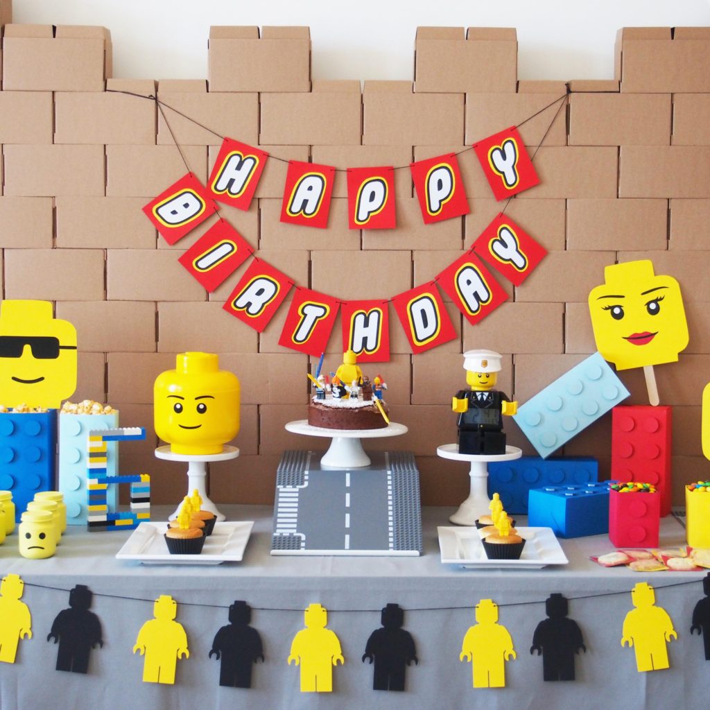 anniversaire déco lego