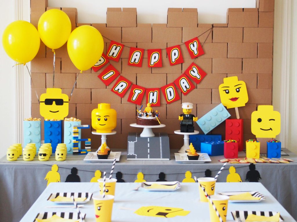 anniversaire thème lego