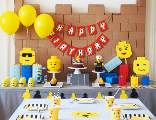 anniversaire thème lego