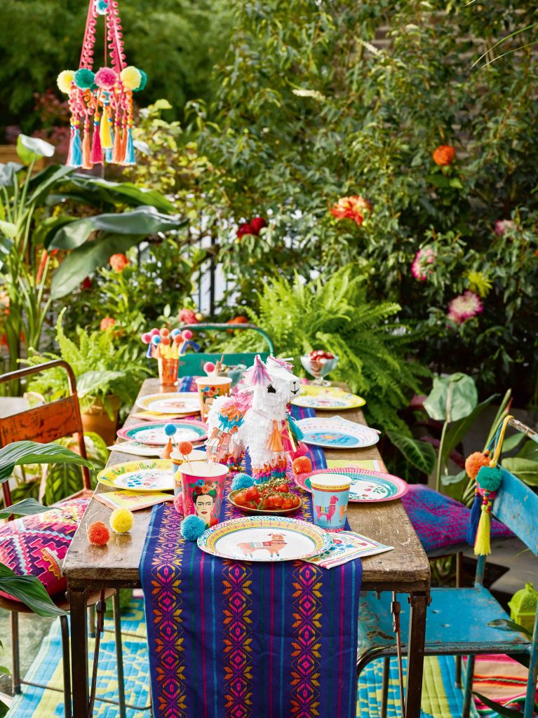 décoration anniversaire thème Frida Kahlo