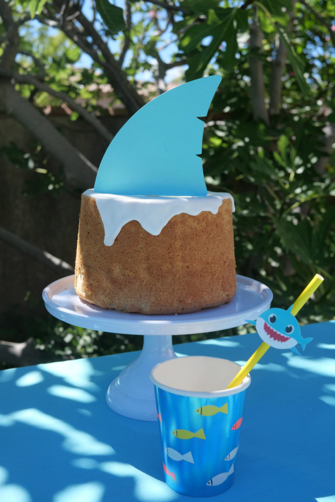 gâteau anniversaire thème requin