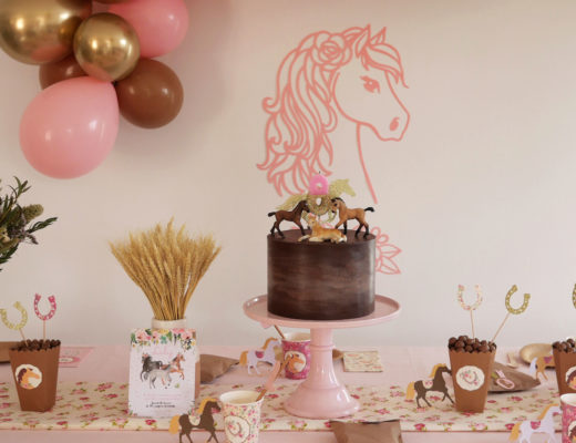 déco anniversaire thème cheval