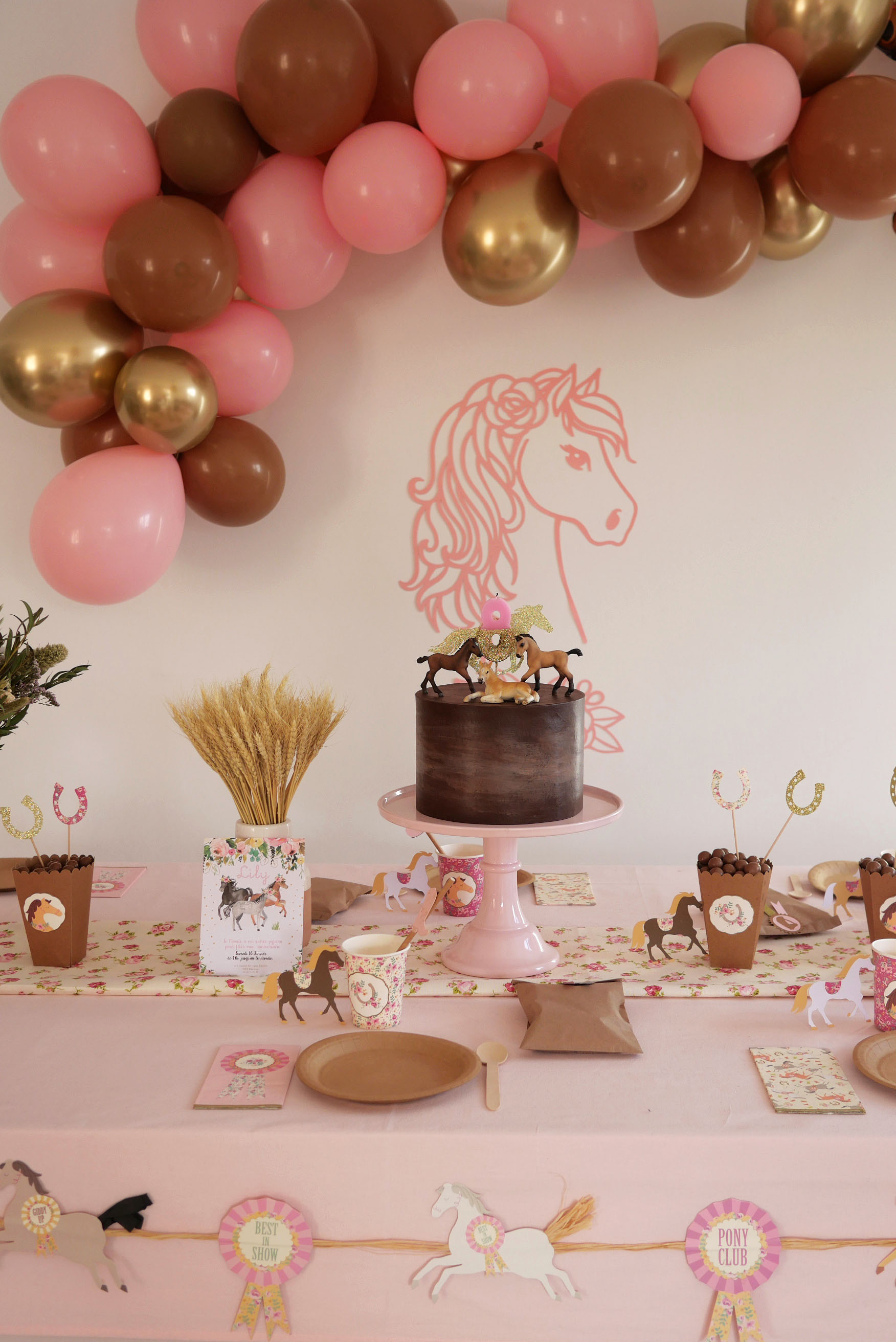 Poney Party – Rose Caramelle – Carnet d'inspiration