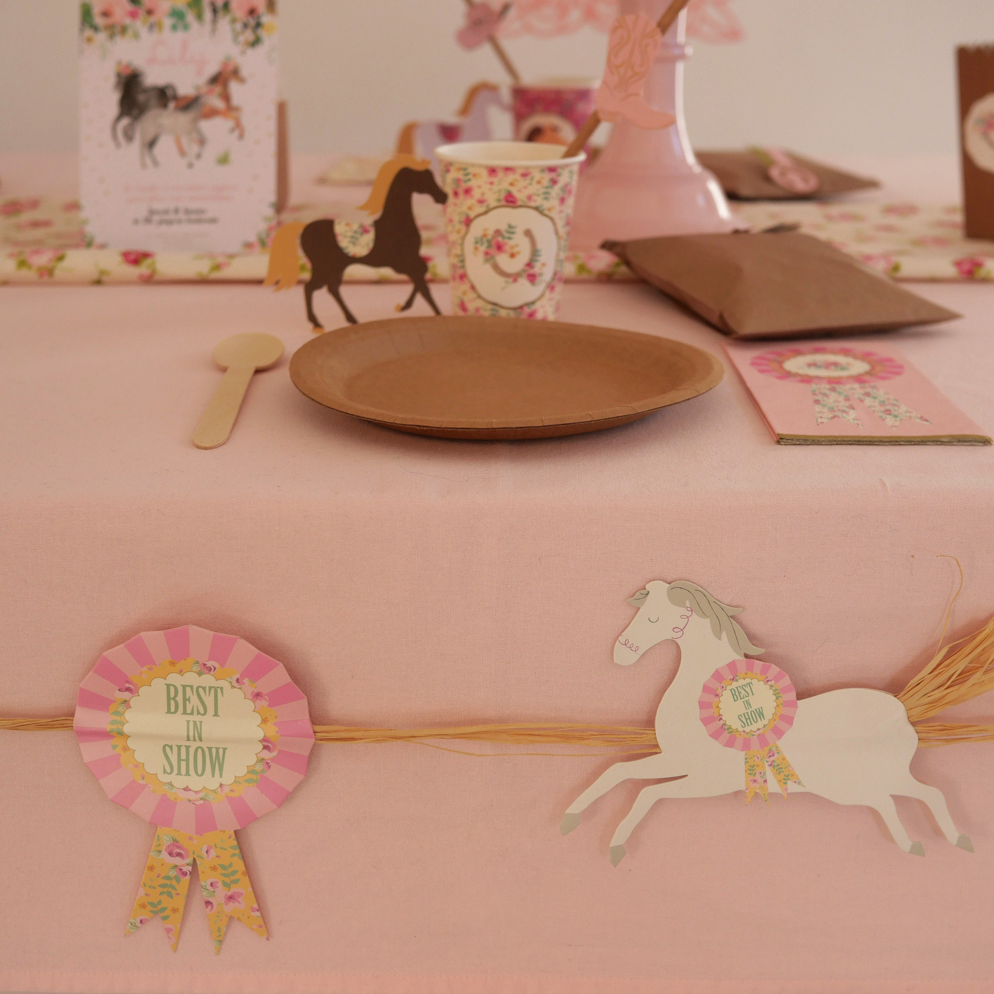 Kit déco Poney-Club pour les amoureux des chevaux