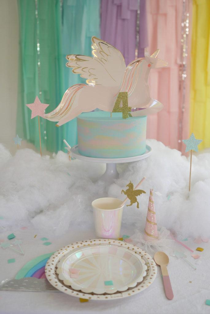 anniversaire gâteau licorne