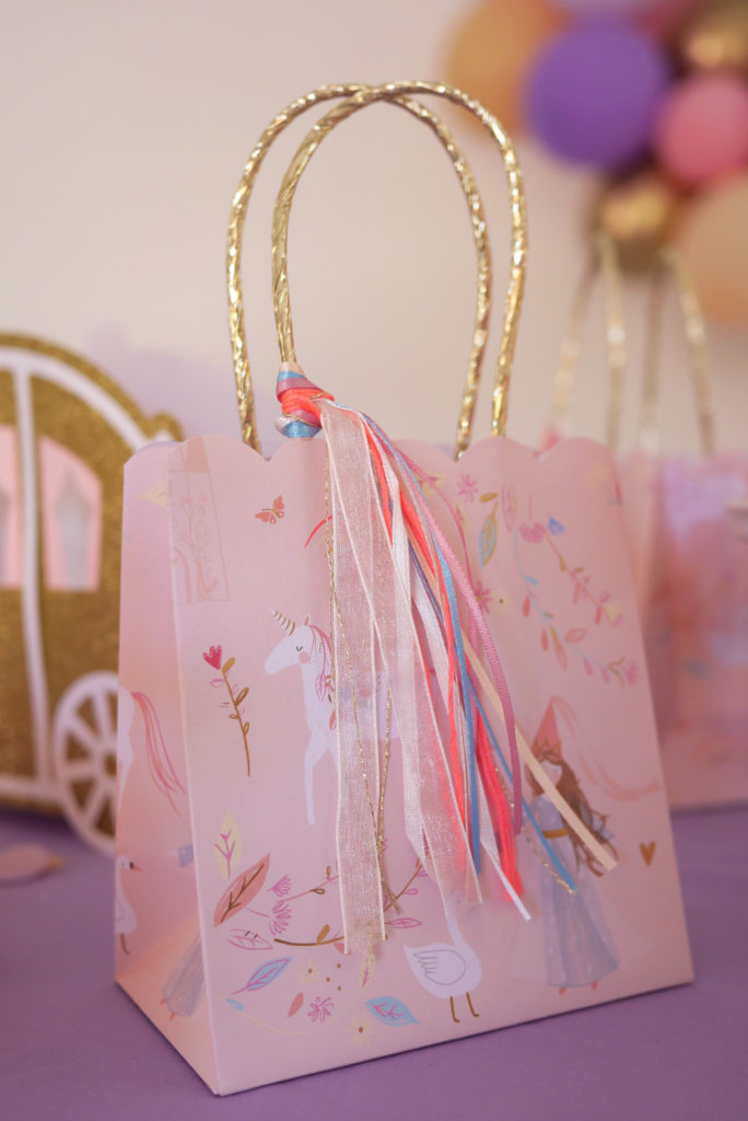 anniversaire princesse sac cadeau