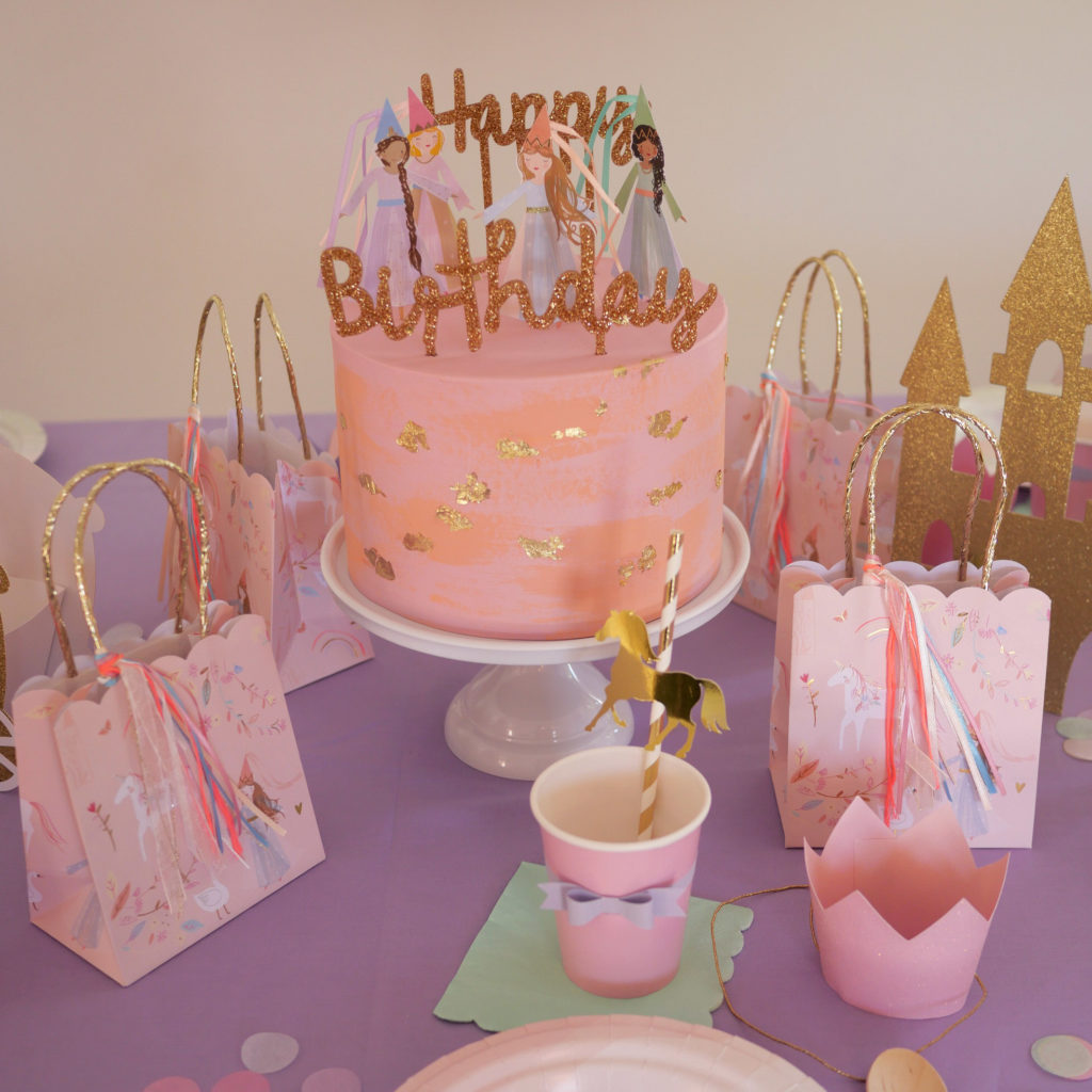 cake toper anniversaire thème princesse
