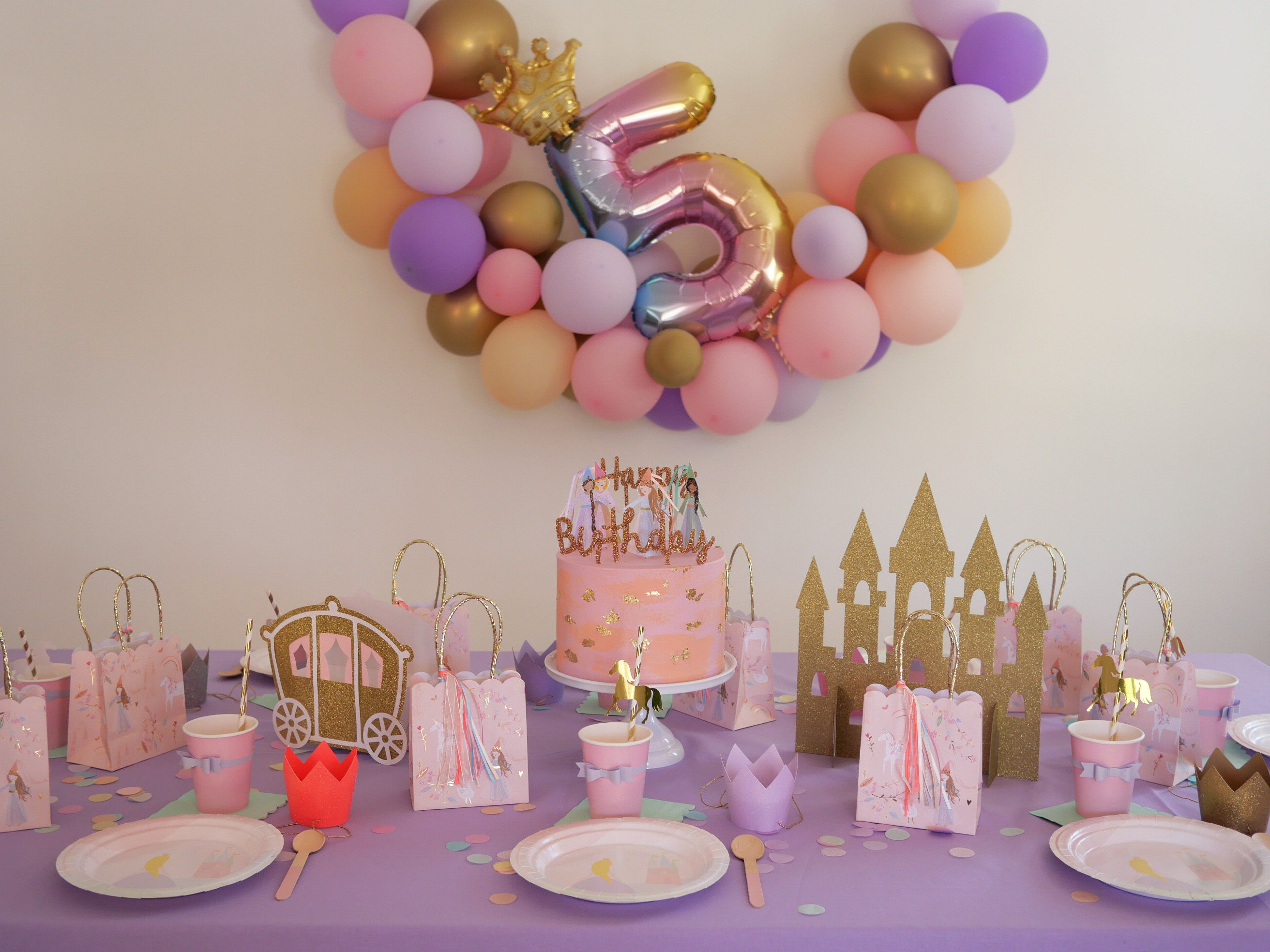 Bougie chiffre rose - Bougie anniversaire fille My Little Day