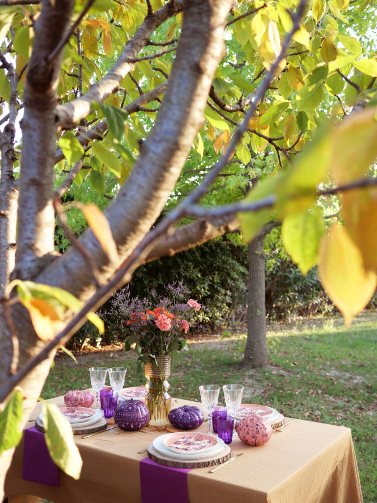 table automne décoration