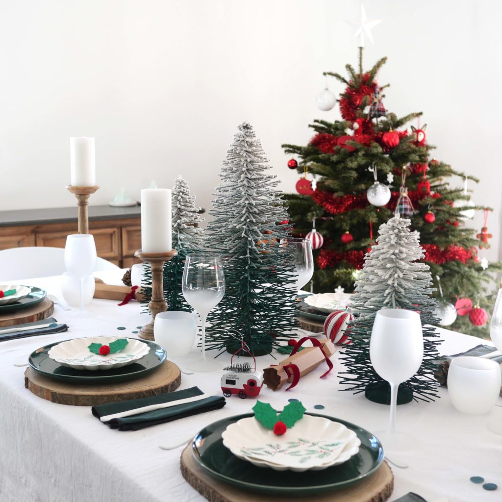 Table de Noël classique