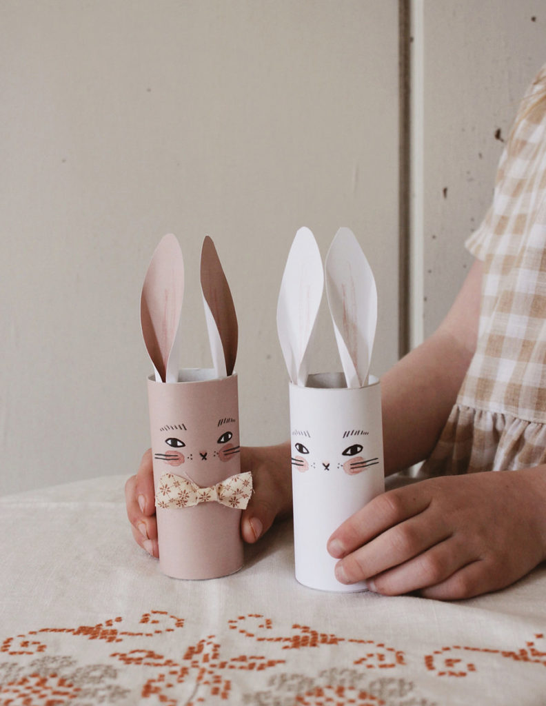 idées bricolage lapins pâques