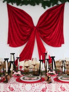 Table de Noël classique
