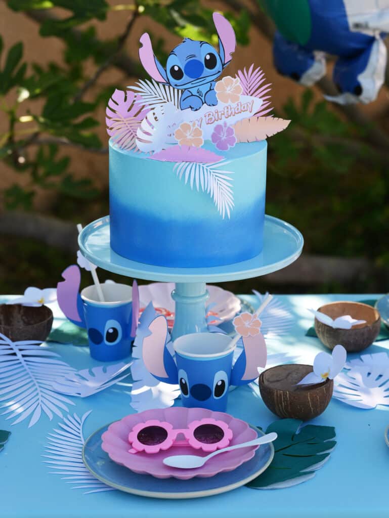 gâteau anniversaire stitch