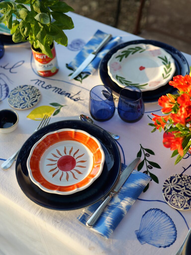 assiettes Italie dolce vita