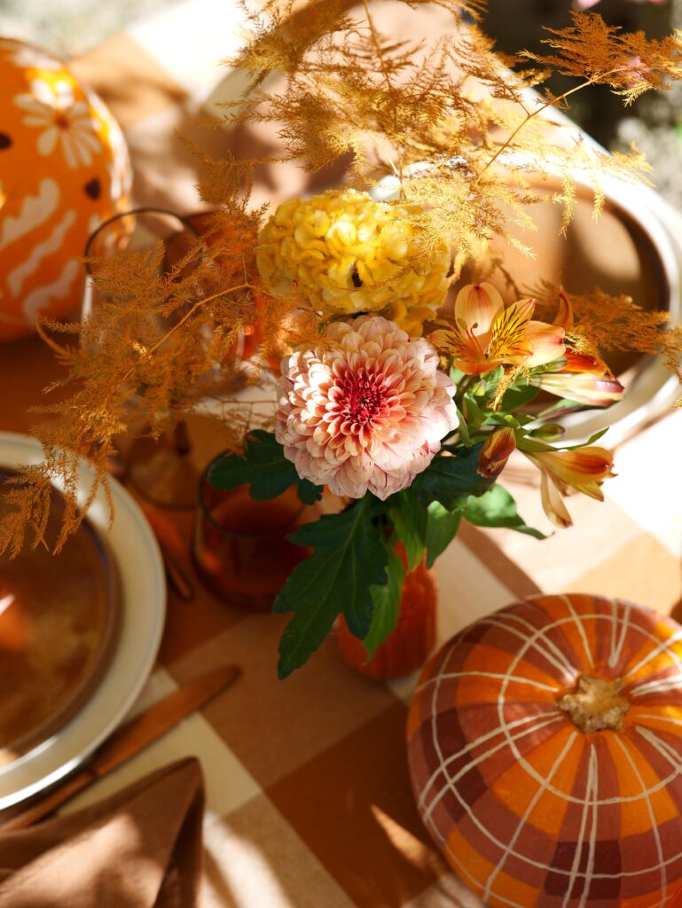 bouquet de fleurs automne