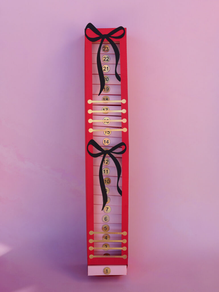 calendrier de l'avent distributeur